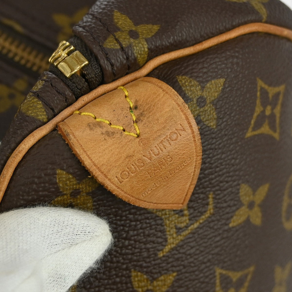 Louis Vuitton Keepall Bag Monogram Canvas Brown Canvas Travel Bag Bag (Pre-Owned)