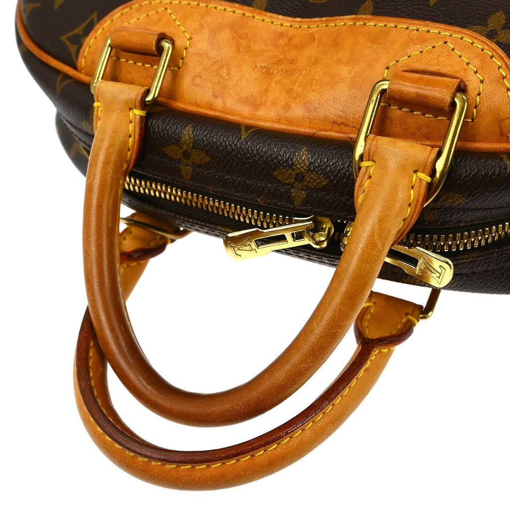 Louis Vuitton Trouville Handbag Monogram Canvas Brown Canvas Handbag (Pre-Owned)