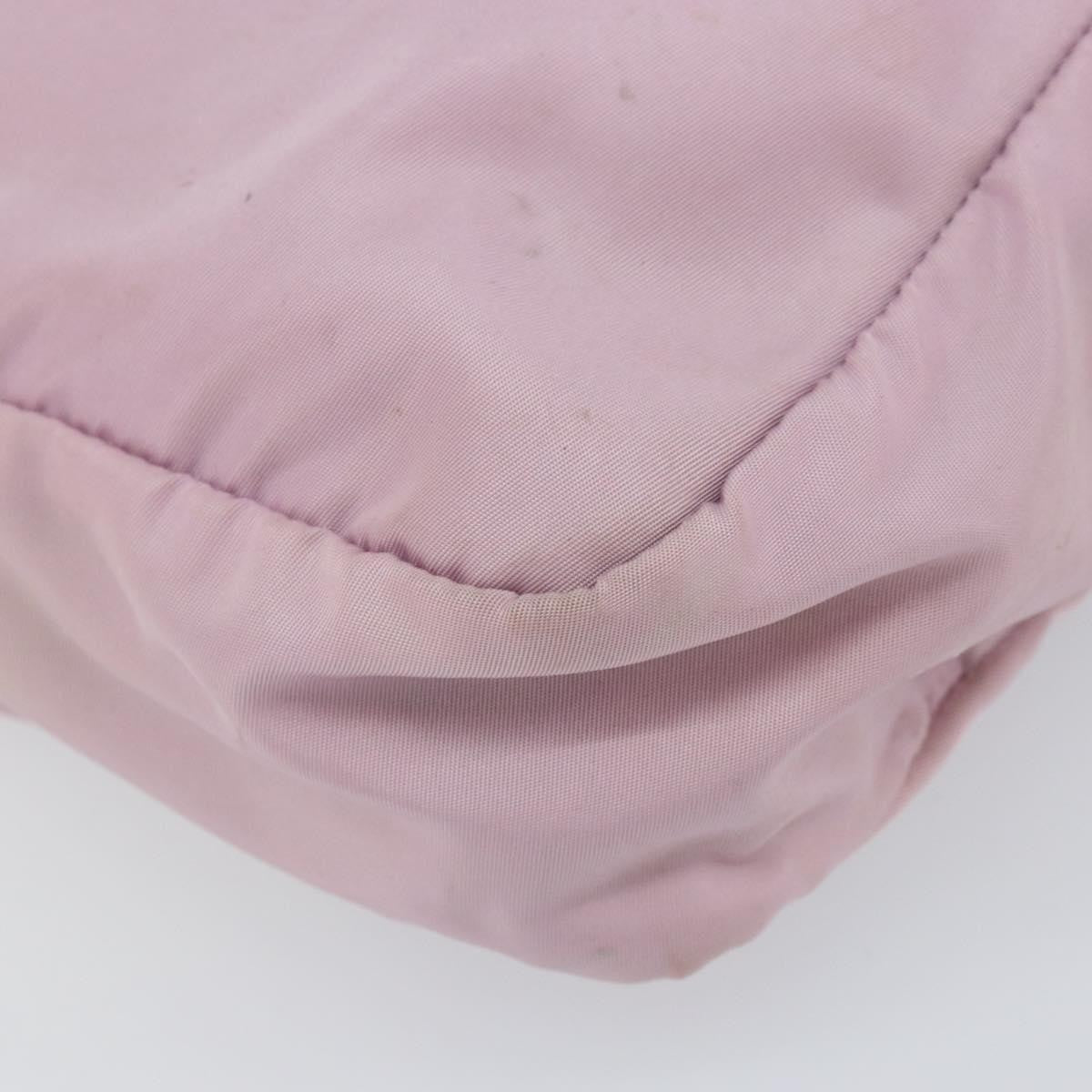 Prada Vintage Shoulder Bag Tessuto Pink Nylon Shoulder Bag Bag (Pre-Owned)