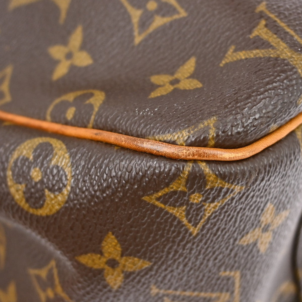 Louis Vuitton Excursion Handbag Monogram Canvas Brown Canvas Handbag (Pre-Owned)