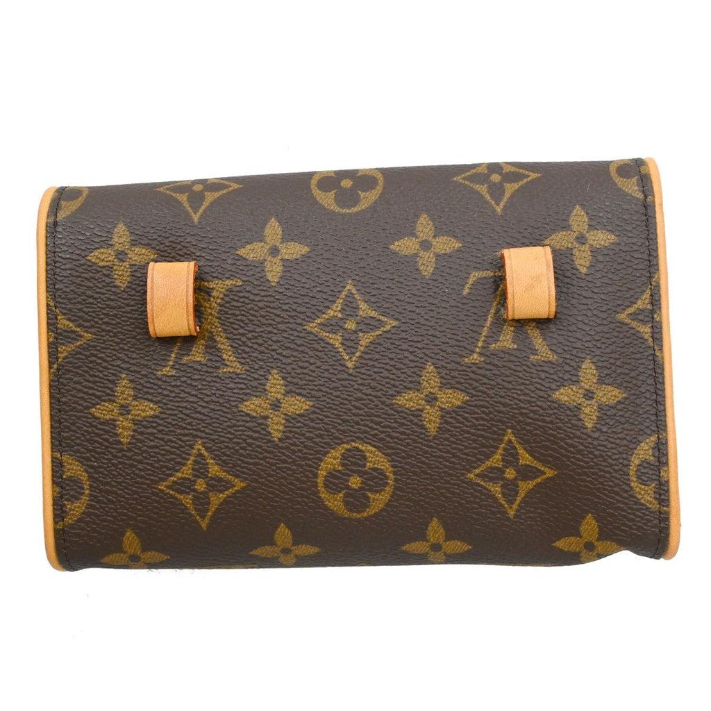 Louis Vuitton Florentine Pochette Monogram Canvas Brown Canvas Clutche & Pouche Bag (Pre-Owned)
