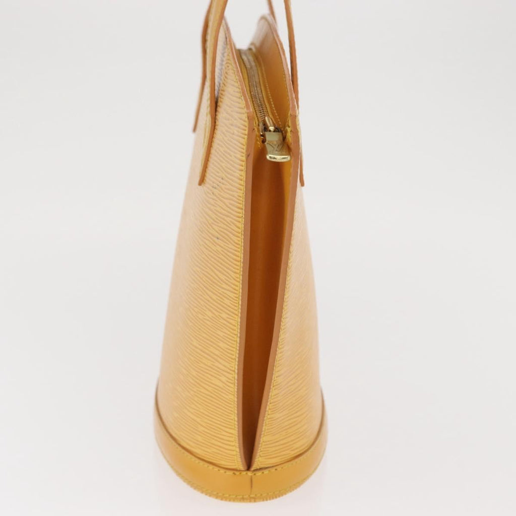 Louis Vuitton Saint Jacques Handbag Epi Leather Yellow Leather Handbag (Pre-Owned)
