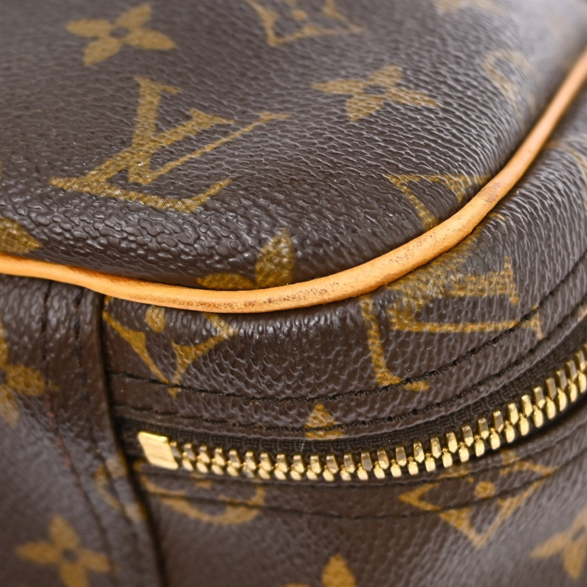 Louis Vuitton Excursion Handbag Monogram Canvas Brown Canvas Handbag (Pre-Owned)