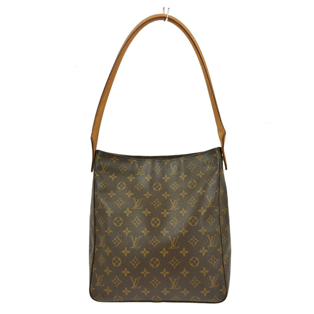 Louis Vuitton Monogram Looping Handbag Monogram Canvas Brown Canvas Shoulder Bag Bag (Pre-Owned)