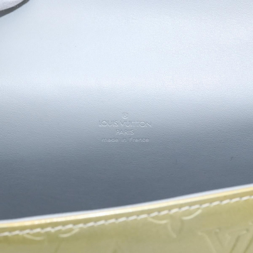 Louis Vuitton Spring Street Nm Handbag Patent Leather Gray Patent_Leather Handbag (Pre-Owned)