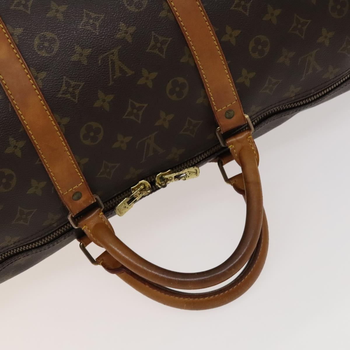 Louis Vuitton Keepall Bag Monogram Canvas Multicolour Canvas Travel Bag Bag (Pre-Owned)