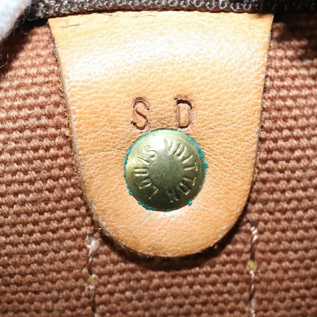 Louis Vuitton Keepall Bag Monogram Canvas Brown Canvas Travel Bag Bag (Pre-Owned)
