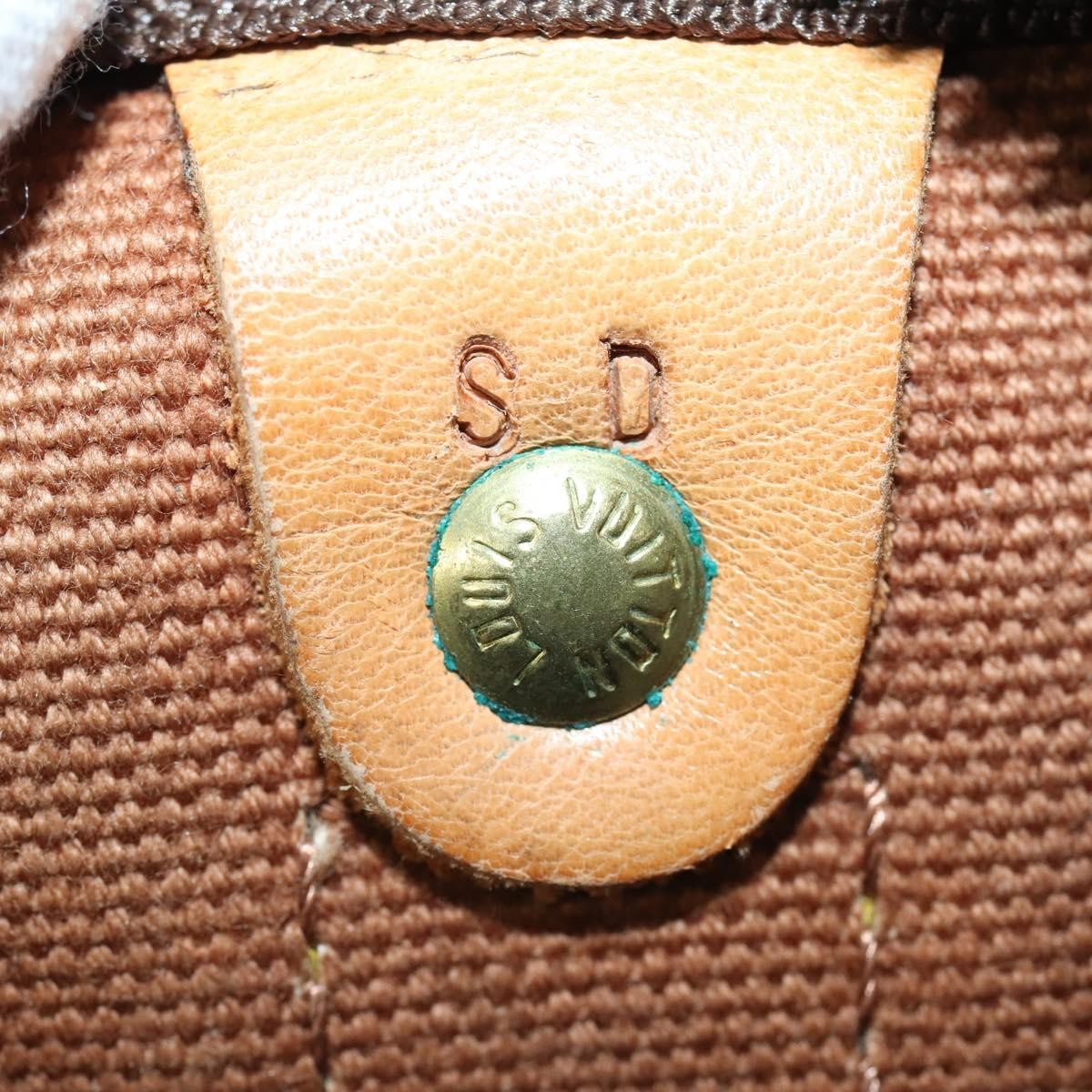 Louis Vuitton Keepall Bag Monogram Canvas Brown Canvas Travel Bag Bag (Pre-Owned)