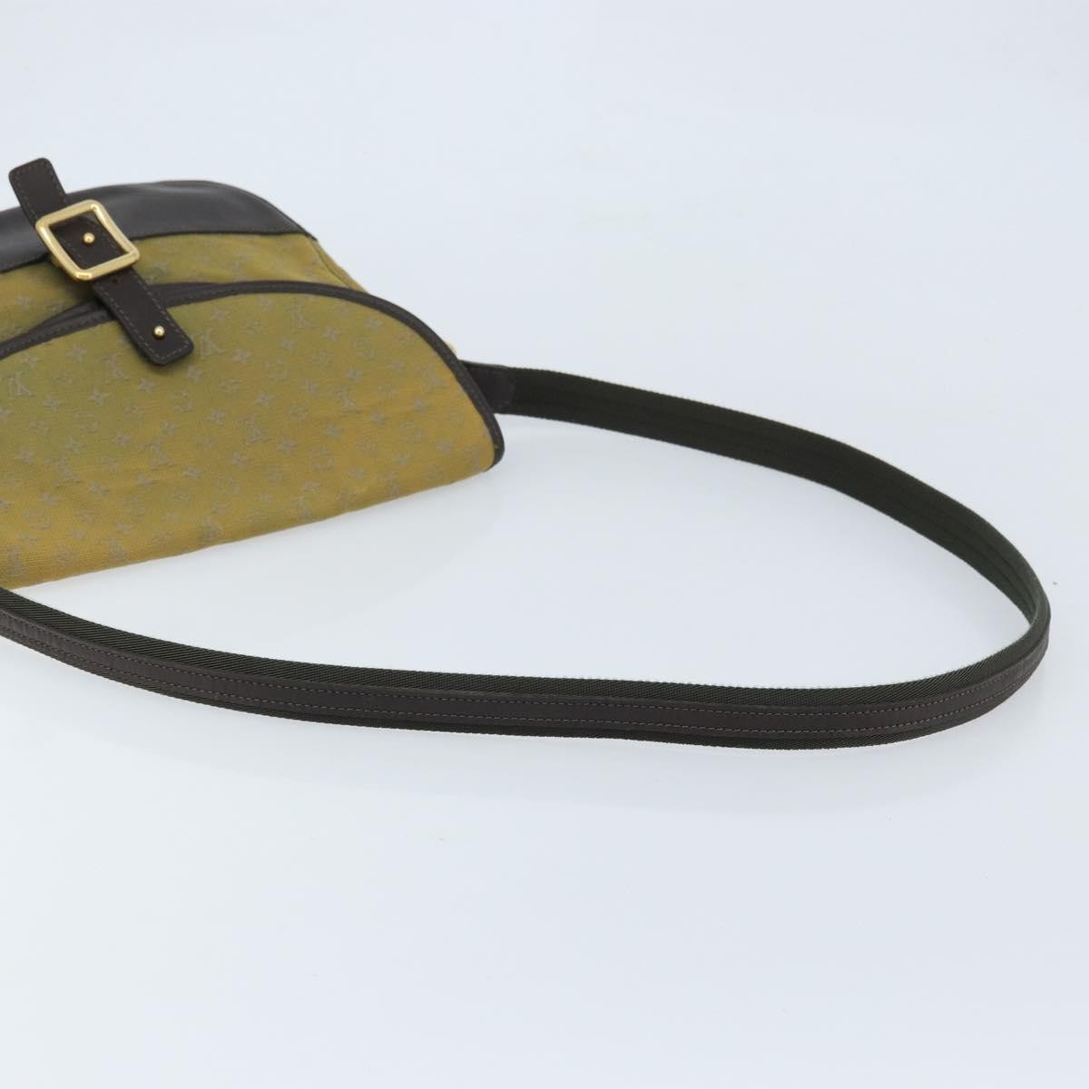 Louis Vuitton Marjorie Handbag Mini Lin Khaki Canvas Shoulder Bag Bag (Pre-Owned)