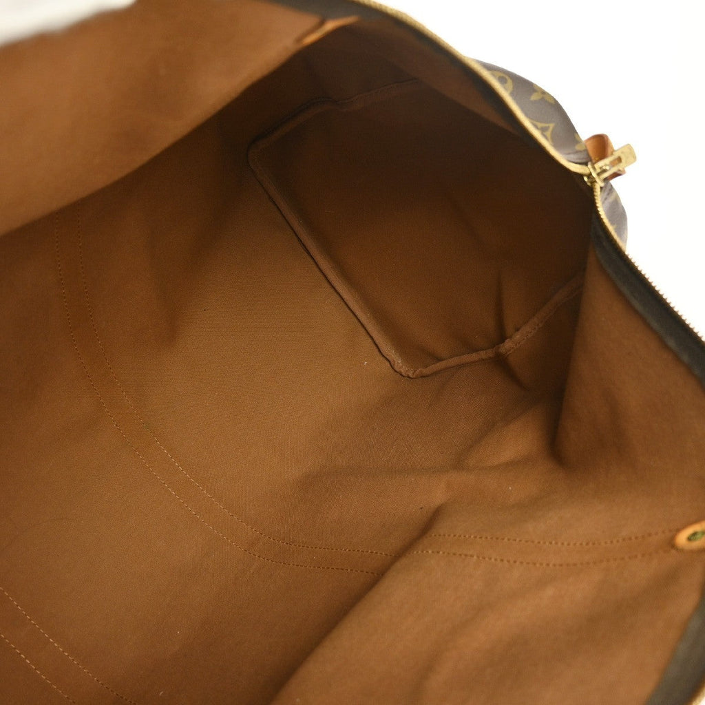 Louis Vuitton Keepall Bag Monogram Canvas Brown Canvas Travel Bag Bag (Pre-Owned)