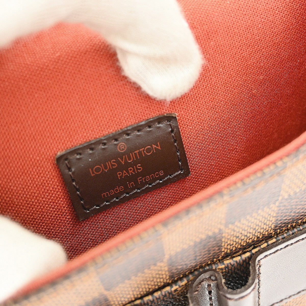 Louis Vuitton Portobello Messenger Damier Brown Canvas Shoulder Bag Bag (Pre-Owned)