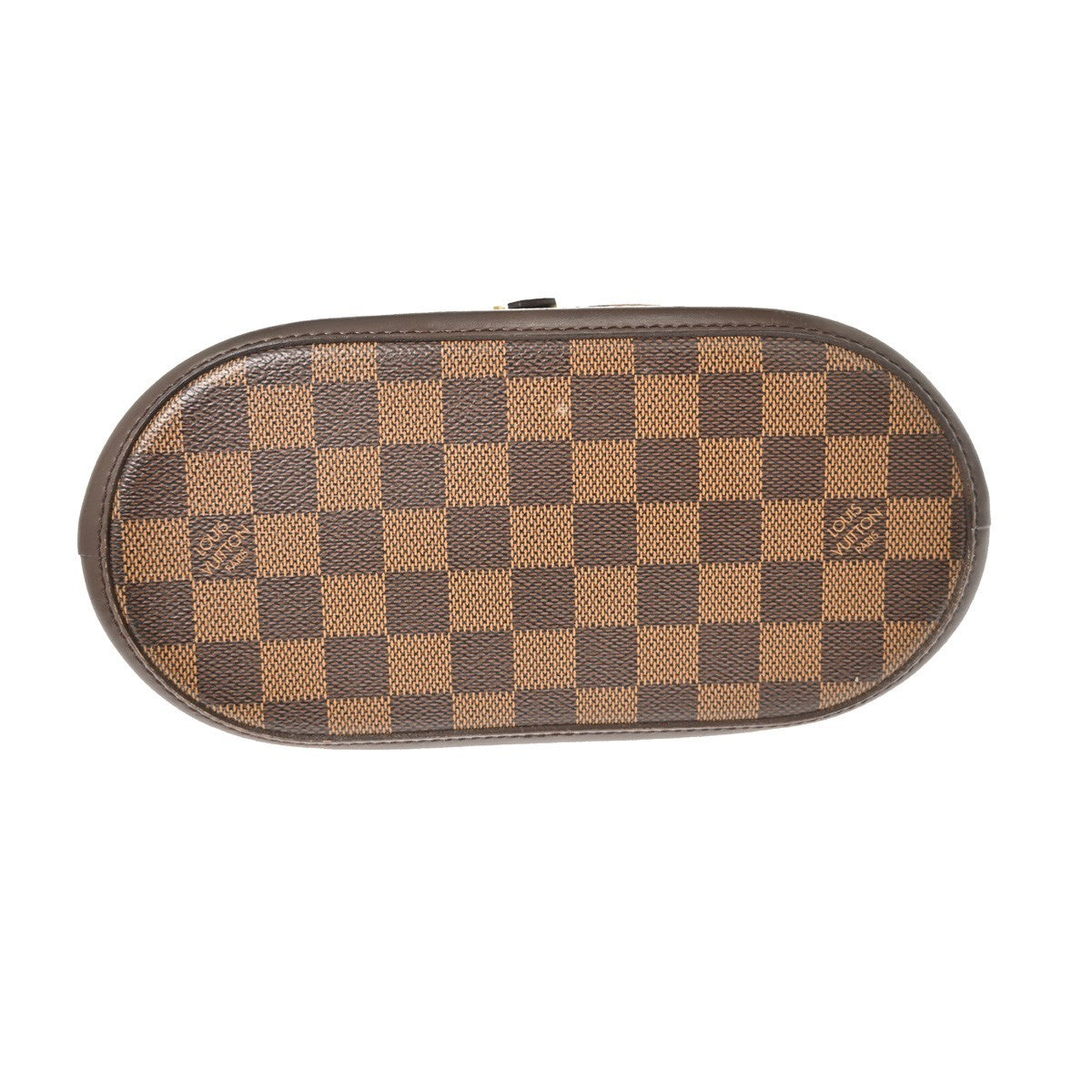 Louis Vuitton Manosque Handbag Damier Brown Canvas Tote Bag Bag (Pre-Owned)