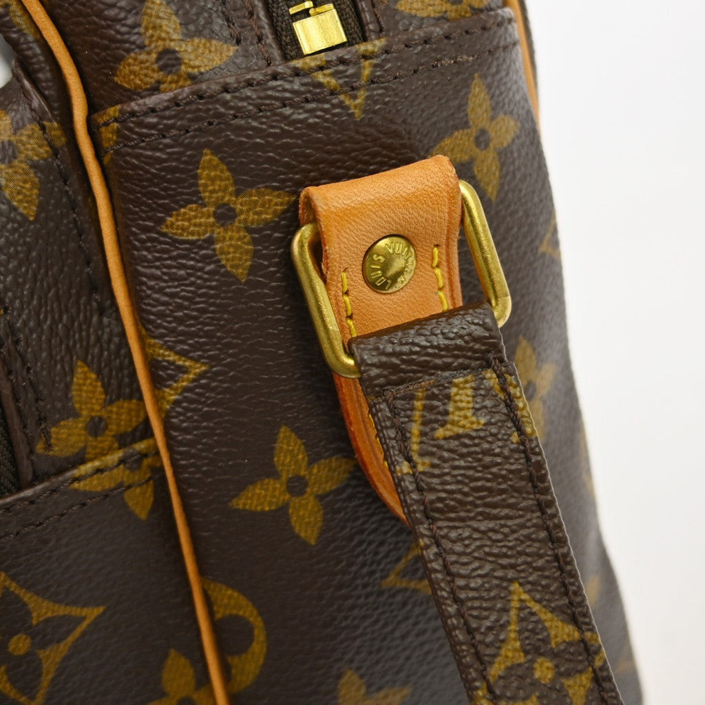 Louis Vuitton Nil Messenger Bag Monogram Canvas Brown Canvas Shoulder Bag Bag (Pre-Owned)