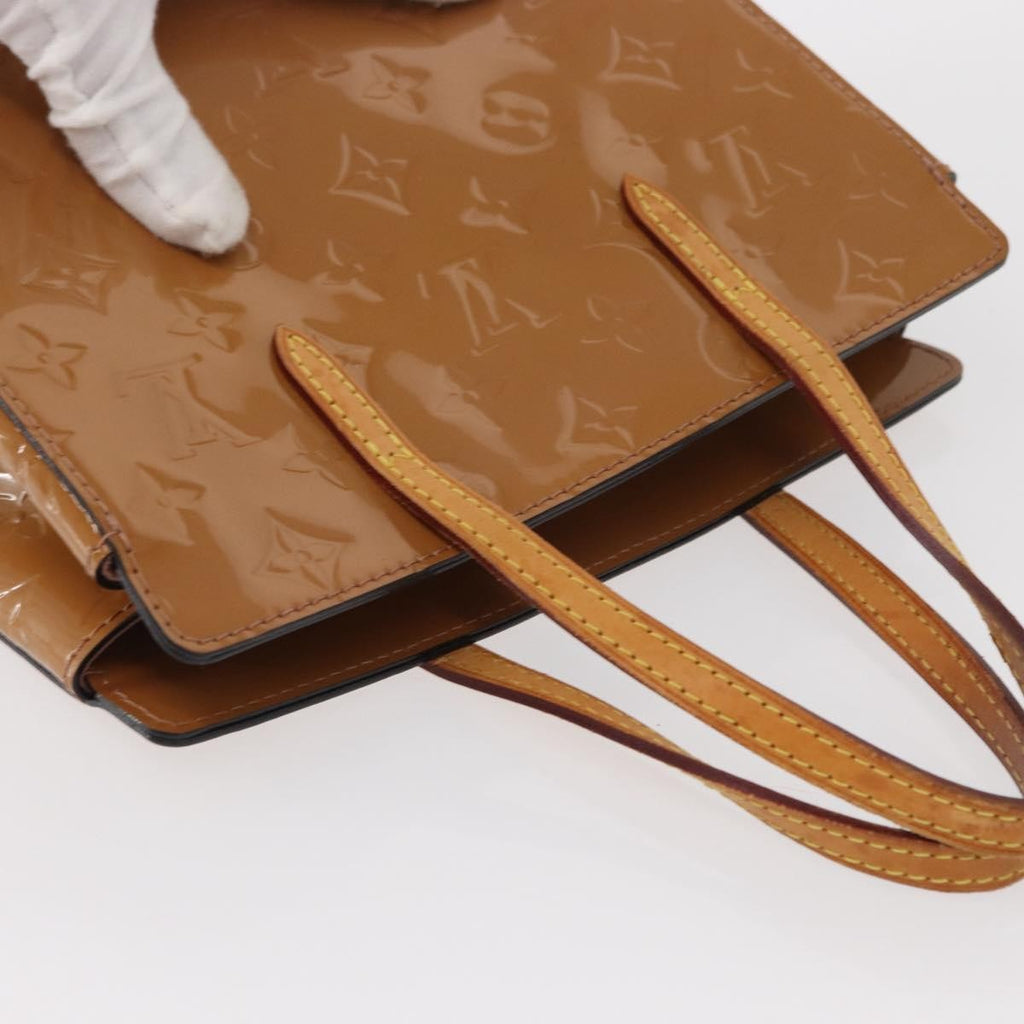 Louis Vuitton Catalina Handbag Monogram Vernis Pink Patent_Leather Handbag (Pre-Owned)