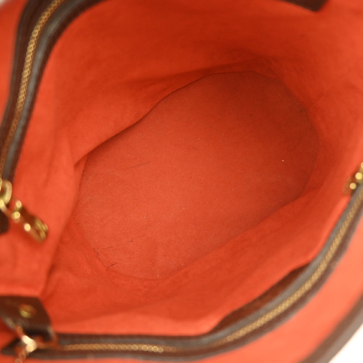 Louis Vuitton Marais Bucket Bag Damier Brown Canvas Tote Bag Bag (Pre-Owned)
