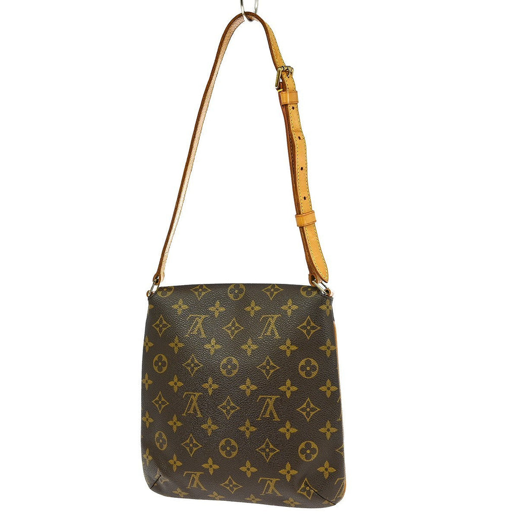 Louis Vuitton Musette Salsa Handbag Monogram Canvas Brown Canvas Shoulder Bag Bag (Pre-Owned)