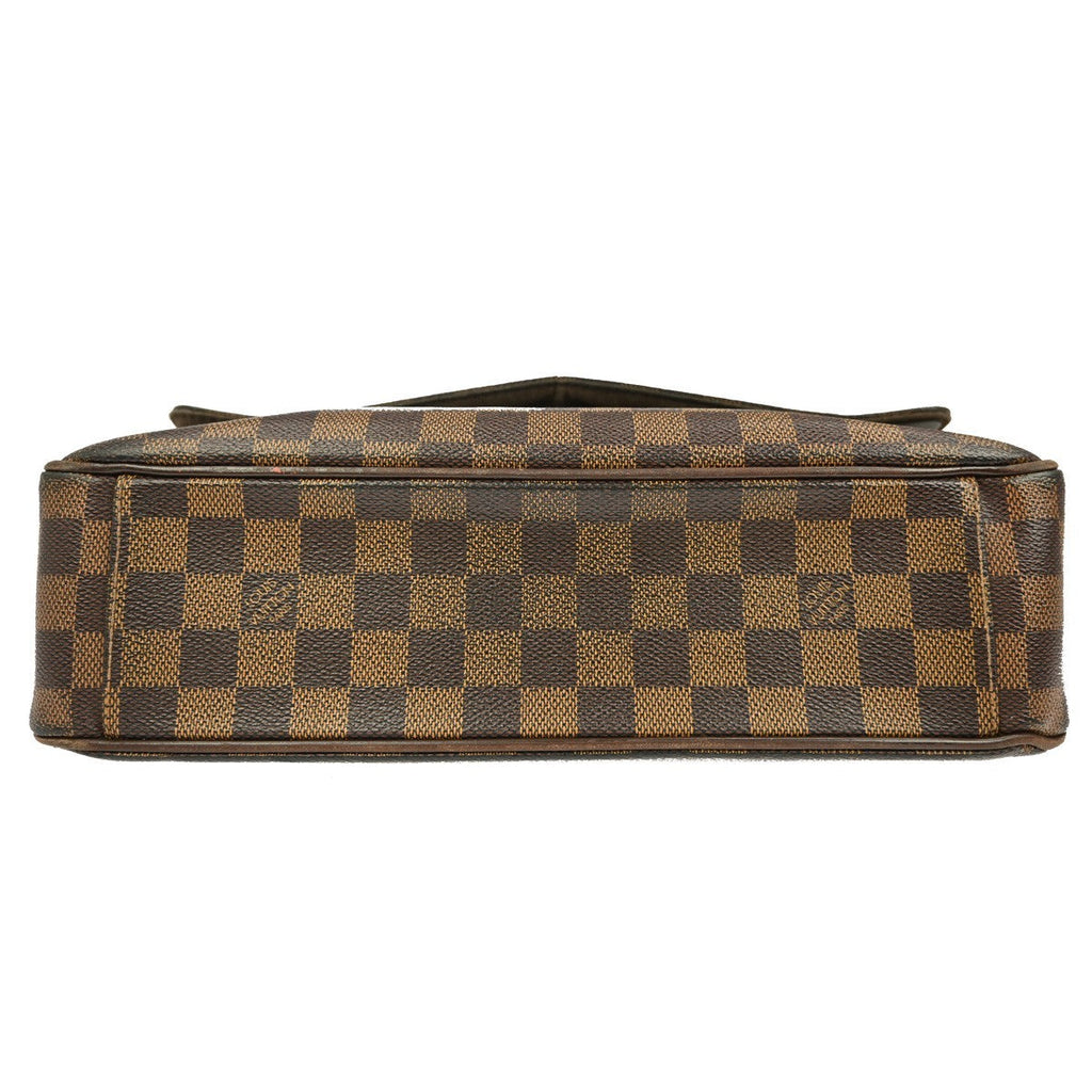 Louis Vuitton Shelton Messenger Bag Damier Brown Canvas Shoulder Bag Bag (Pre-Owned)