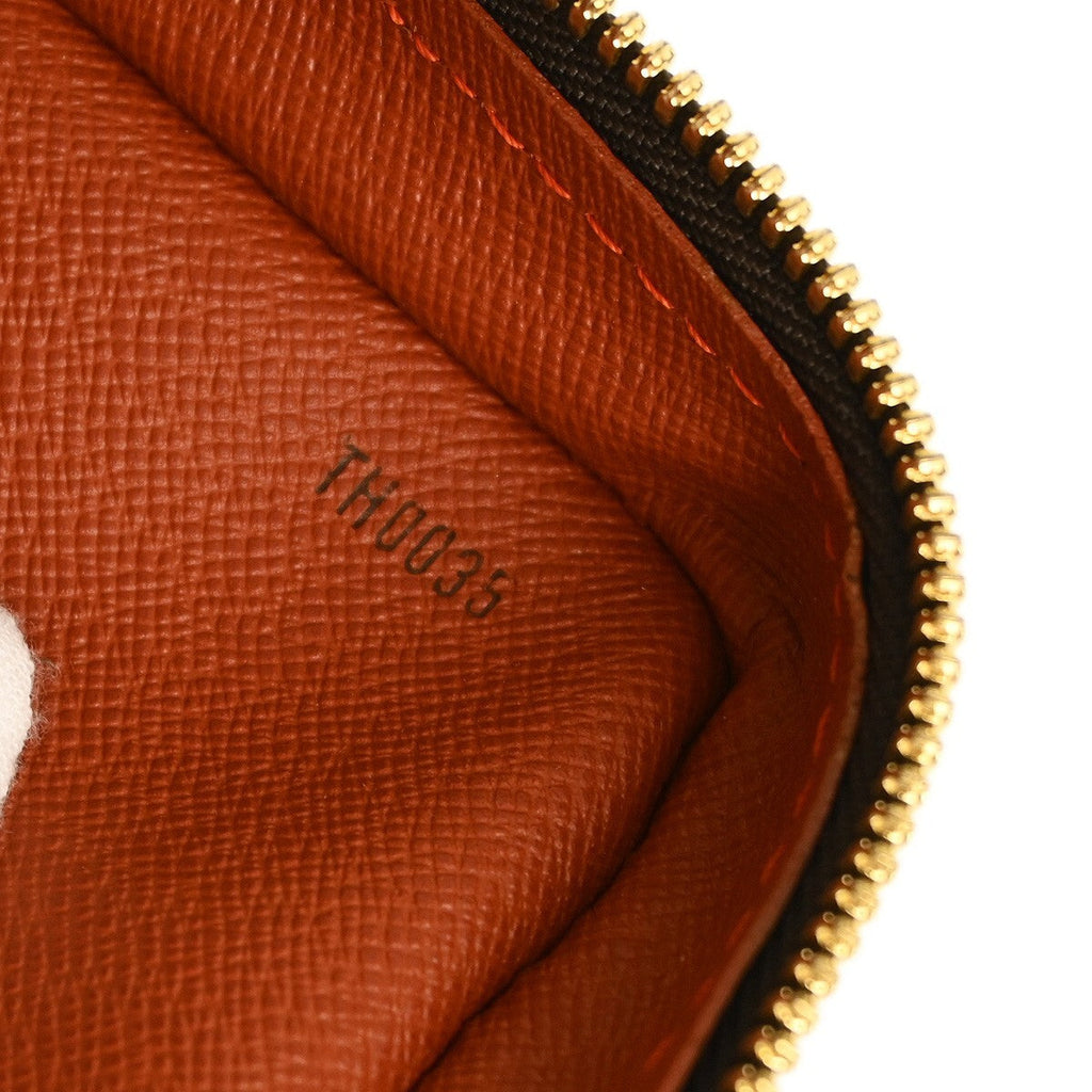 Louis Vuitton Porte-Documents Voyage Briefcase Damier Brown Canvas Briefcase Bag (Pre-Owned)