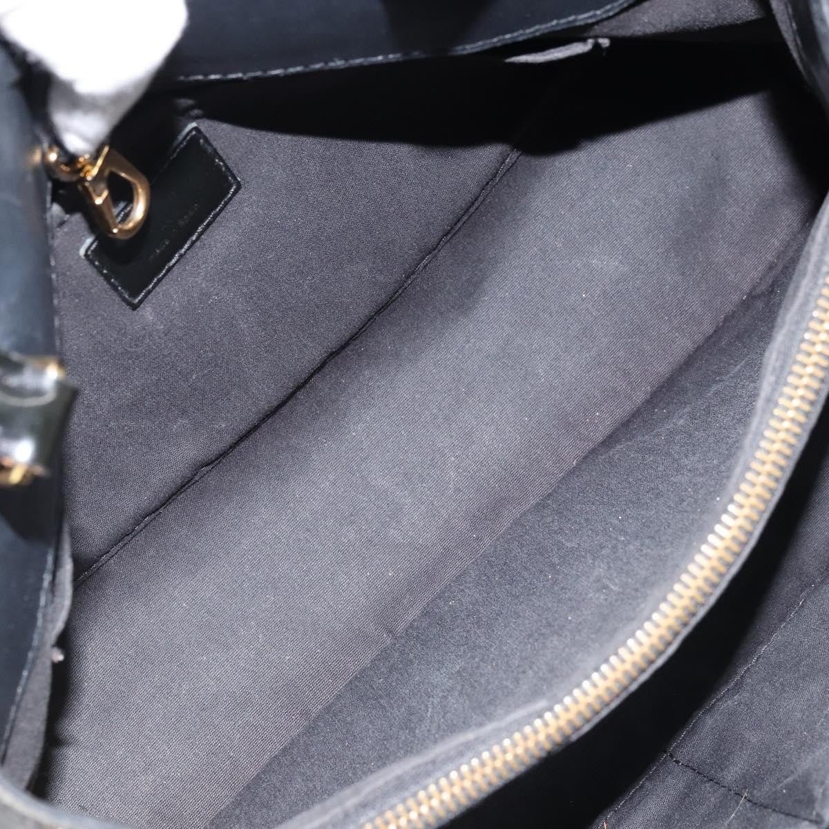 Louis Vuitton Montaigne Handbag Monogram Vernis Black Patent_Leather Handbag (Pre-Owned)