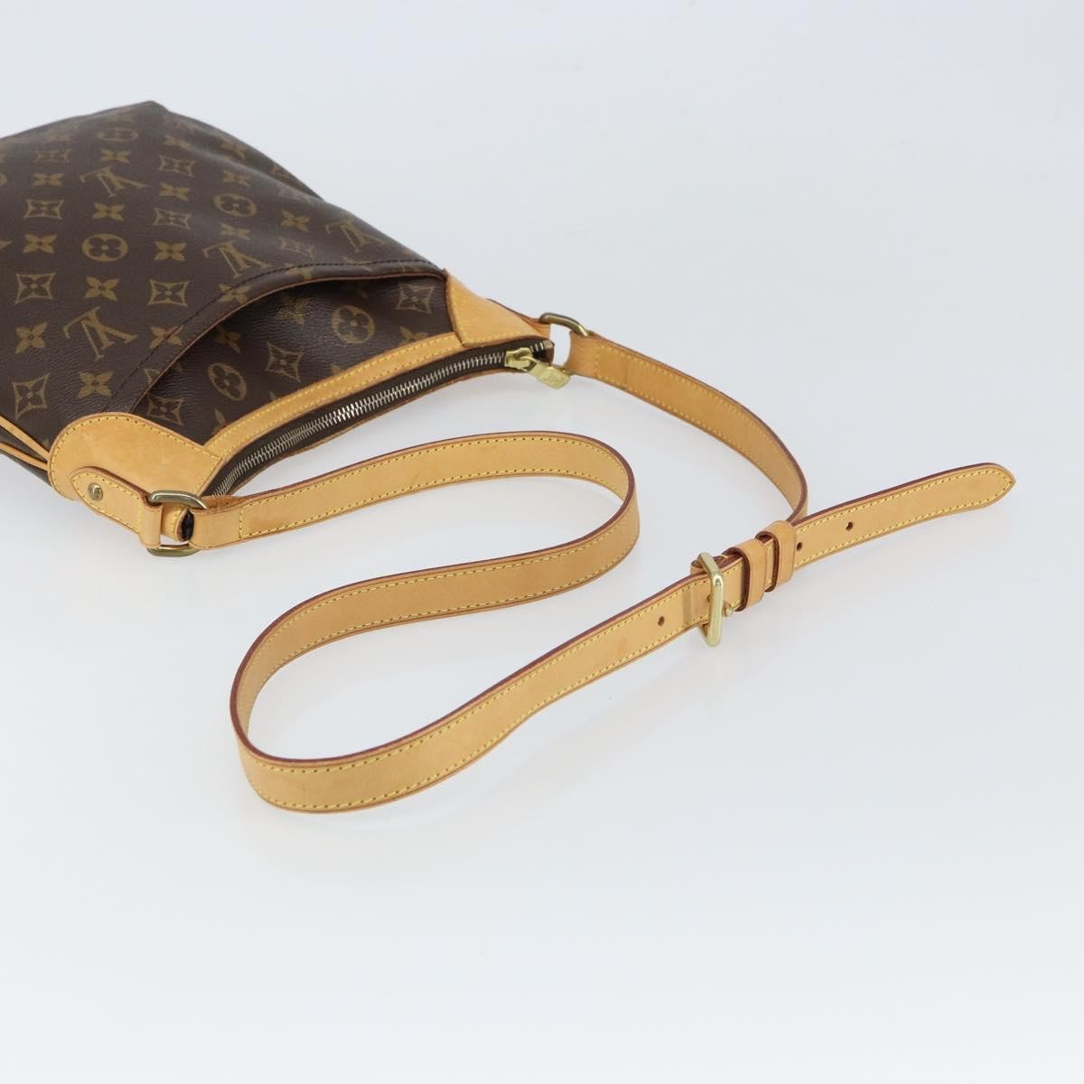 Louis Vuitton Odeon Handbag Monogram Canvas Brown Canvas Shoulder Bag Bag (Pre-Owned)