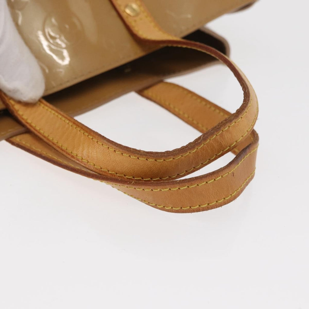 Louis Vuitton Reade Handbag Monogram Vernis Brown Patent_Leather Tote Bag Bag (Pre-Owned)