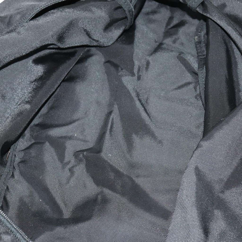 Gucci Vintage Travel Bag Nylon Black Nylon Travel Bag Bag (Pre-Owned)