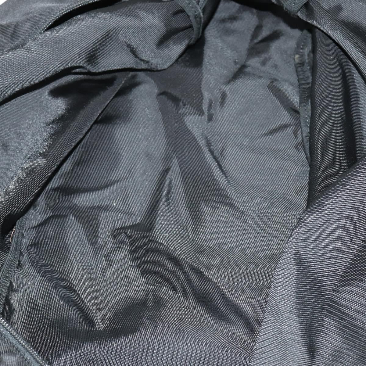 Gucci Vintage Travel Bag Nylon Black Nylon Travel Bag Bag (Pre-Owned)
