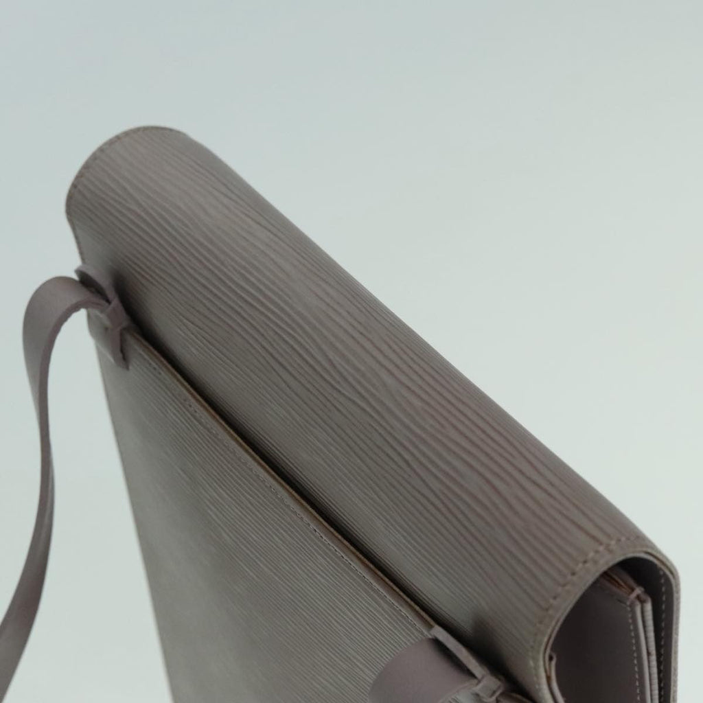 Louis Vuitton Ramatuelle Handbag Epi Leather Purple Leather Shoulder Bag Bag (Pre-Owned)