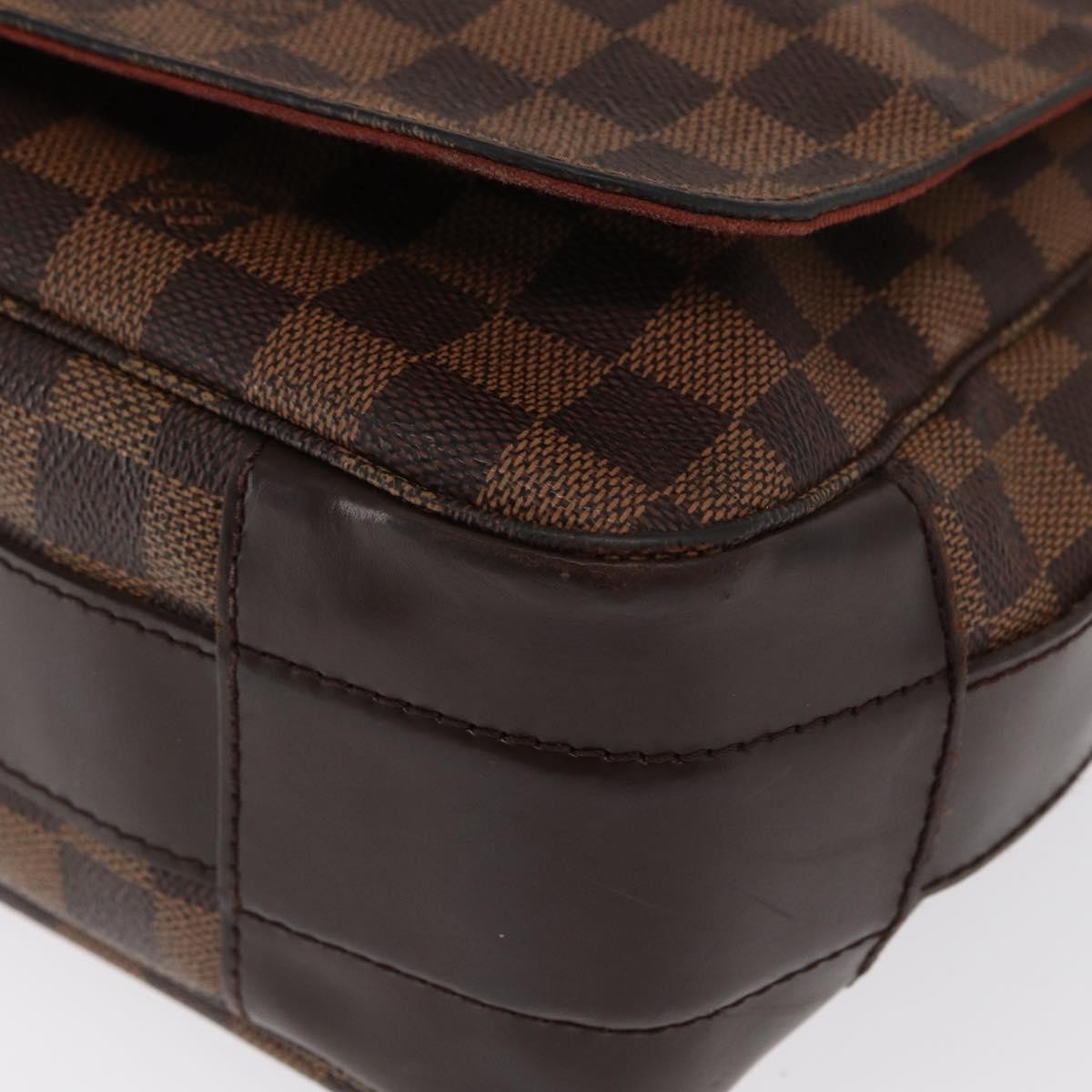 Louis Vuitton Bastille Bag Damier Brown Canvas Shoulder Bag Bag (Pre-Owned)