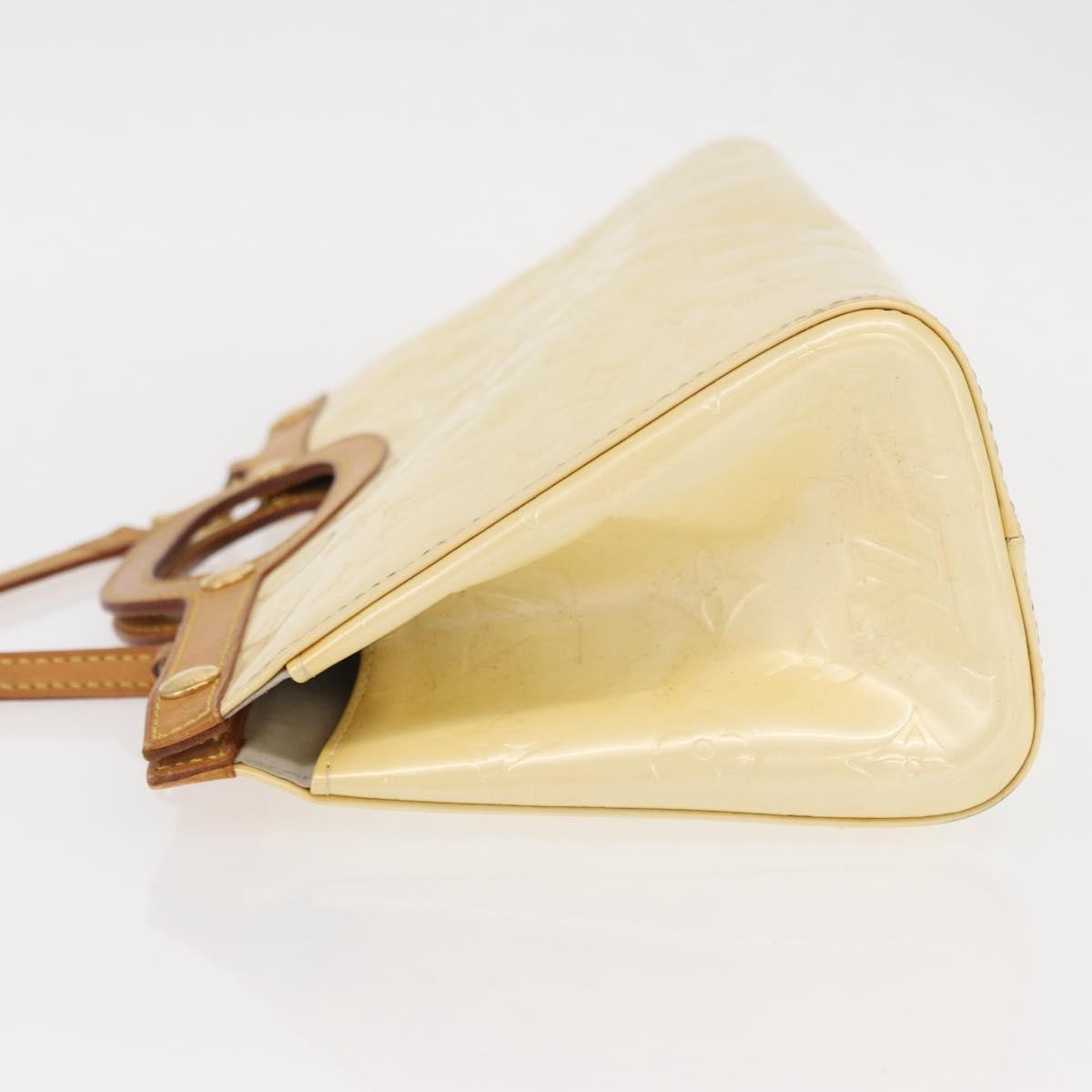 Louis Vuitton Roxbury Drive Handbag Monogram Vernis Yellow Patent_Leather Handbag (Pre-Owned)