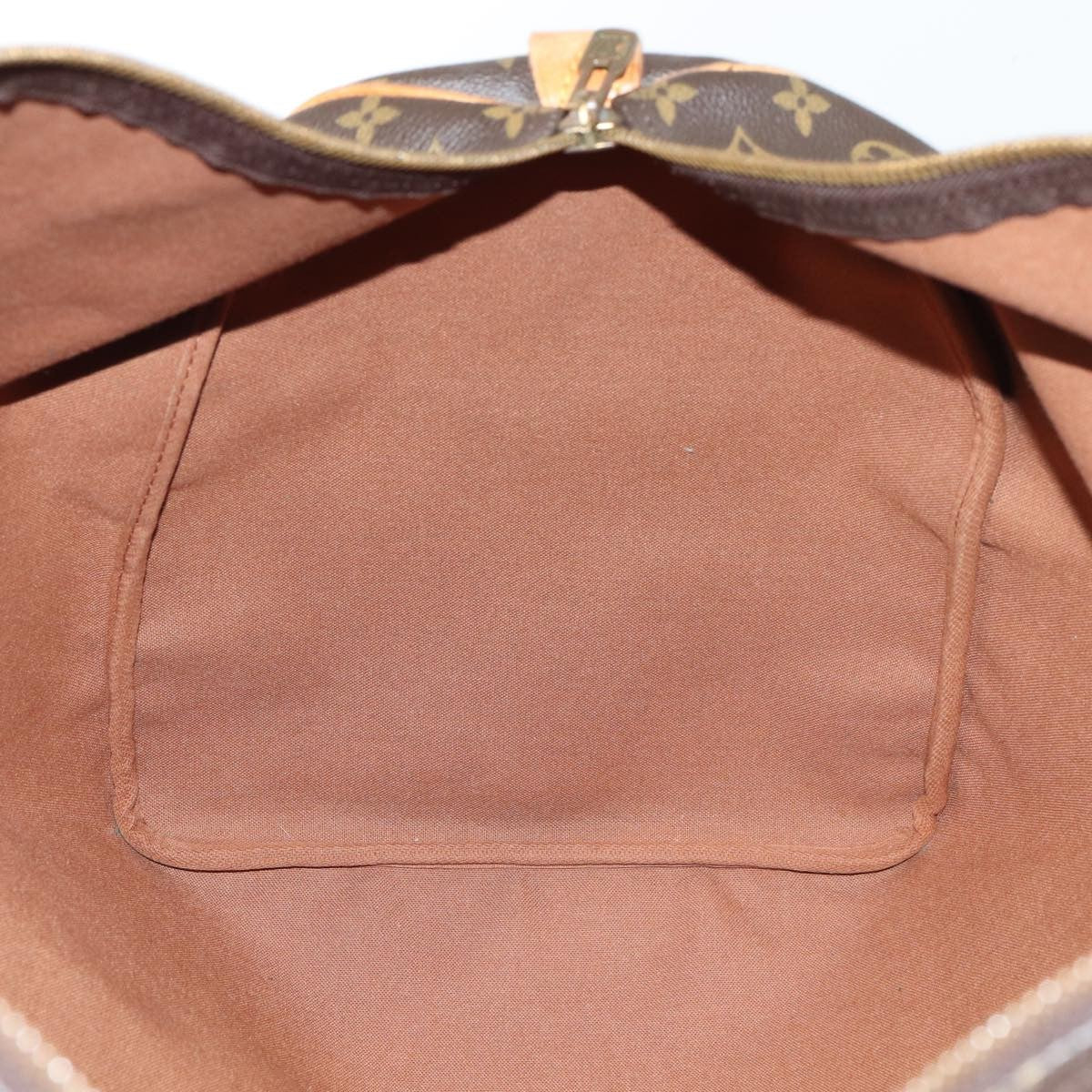 Louis Vuitton Keepall Bag Monogram Canvas Brown Canvas Travel Bag Bag (Pre-Owned)