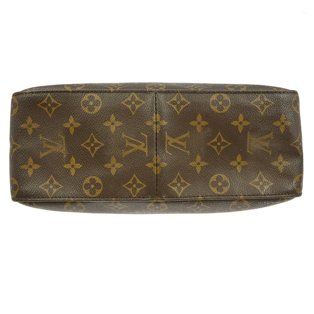 Louis Vuitton Monogram Looping Handbag Monogram Canvas Brown Canvas Shoulder Bag Bag (Pre-Owned)