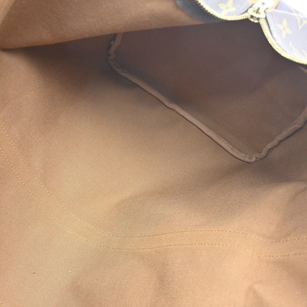 Louis Vuitton Keepall Bag Monogram Canvas Brown Canvas Travel Bag Bag (Pre-Owned)