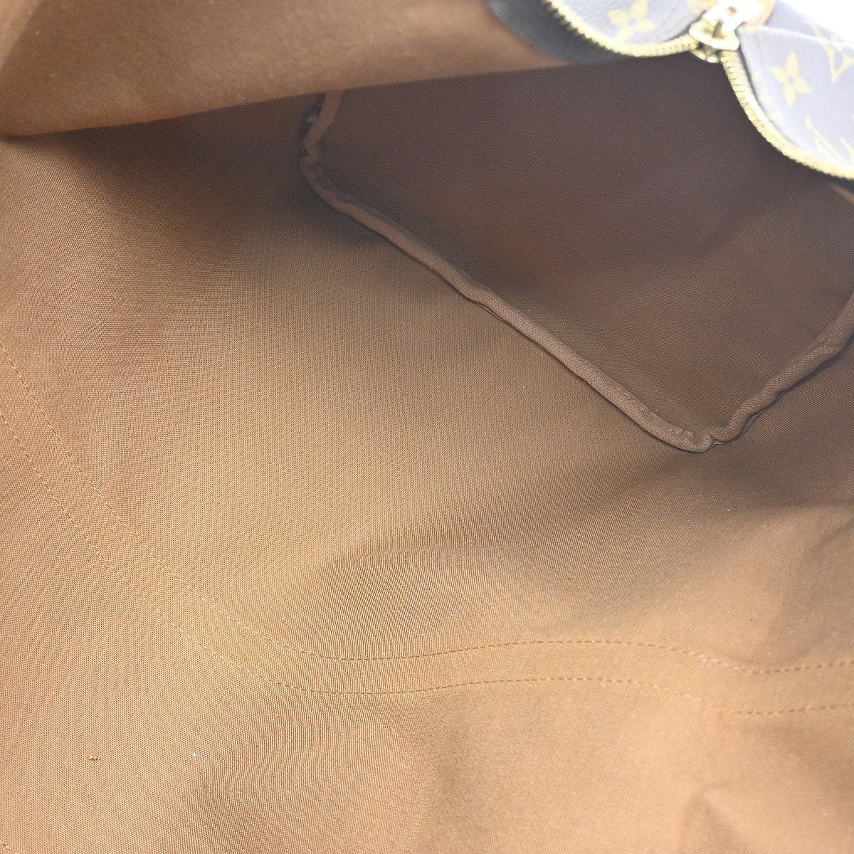 Louis Vuitton Keepall Bag Monogram Canvas Brown Canvas Travel Bag Bag (Pre-Owned)