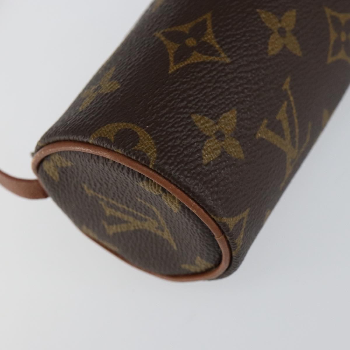 Louis Vuitton Papillon Pochette Monogram Canvas Brown Canvas Clutche & Pouche Bag (Pre-Owned)