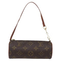 Louis Vuitton Papillon Pochette Monogram Canvas Brown Canvas Clutche & Pouche Bag (Pre-Owned)