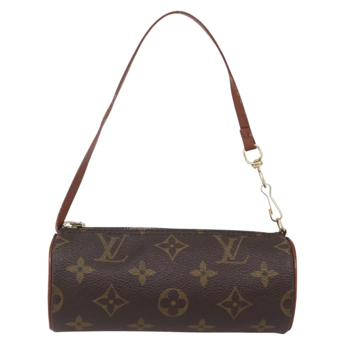 Louis Vuitton Papillon Pochette Monogram Canvas Brown Canvas Clutche & Pouche Bag (Pre-Owned)