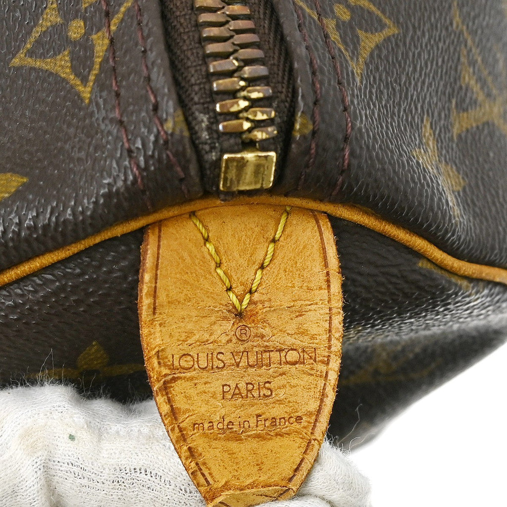 Louis Vuitton Keepall Bag Monogram Canvas Brown Canvas Travel Bag Bag (Pre-Owned)