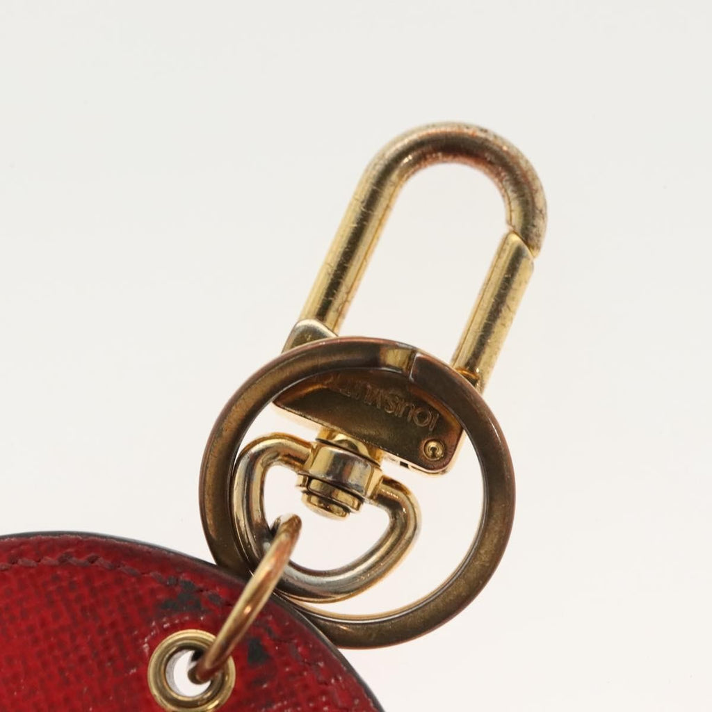 Louis Vuitton Pumpkin Bag Charm And Key Holder Yayoi Kusama Pumpkins Leather Brown Canvas Charms And Keychains Accessory (Pre-Owned)