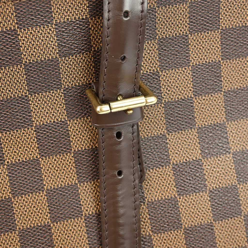 Louis Vuitton Chelsea Handbag Damier Brown Canvas Tote Bag Bag (Pre-Owned)