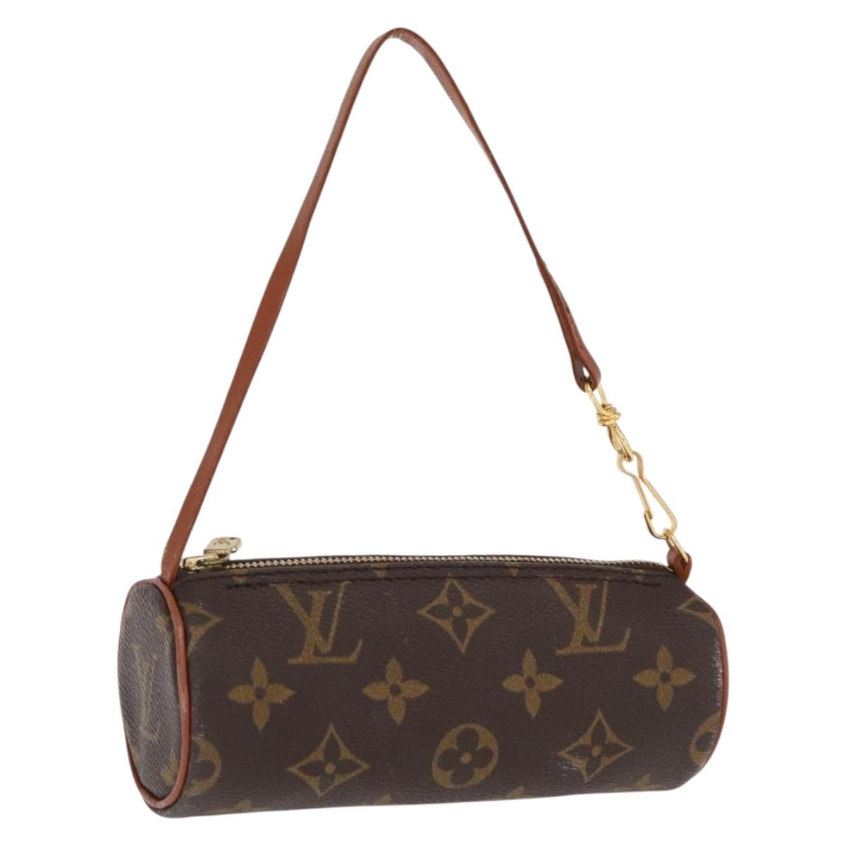Louis Vuitton Papillon Pochette Monogram Canvas Brown Canvas Clutche & Pouche Bag (Pre-Owned)
