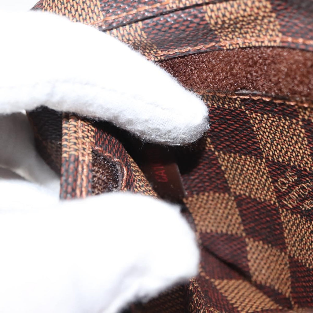 Louis Vuitton Geronimos Waist Bag Damier Brown Canvas Shoulder Bag Bag (Pre-Owned)