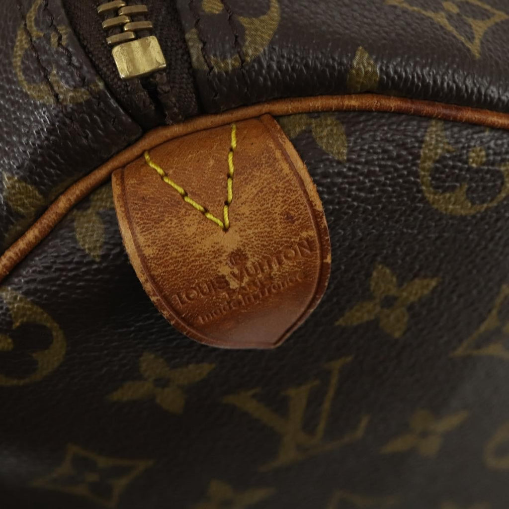 Louis Vuitton Keepall Bag Monogram Canvas Brown Canvas Travel Bag Bag (Pre-Owned)