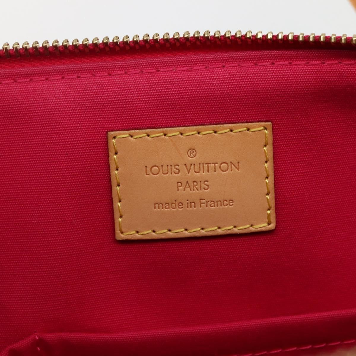 Louis Vuitton Bellevue Handbag Monogram Vernis Pink Patent_Leather Tote Bag Bag (Pre-Owned)
