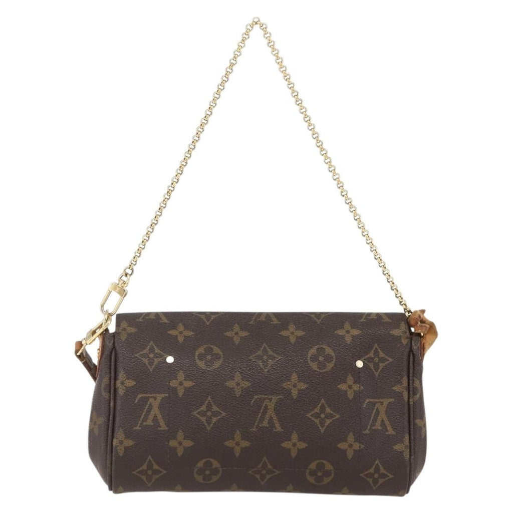 Louis Vuitton Favorite Handbag Monogram Canvas Brown Canvas Shoulder Bag Bag (Pre-Owned)