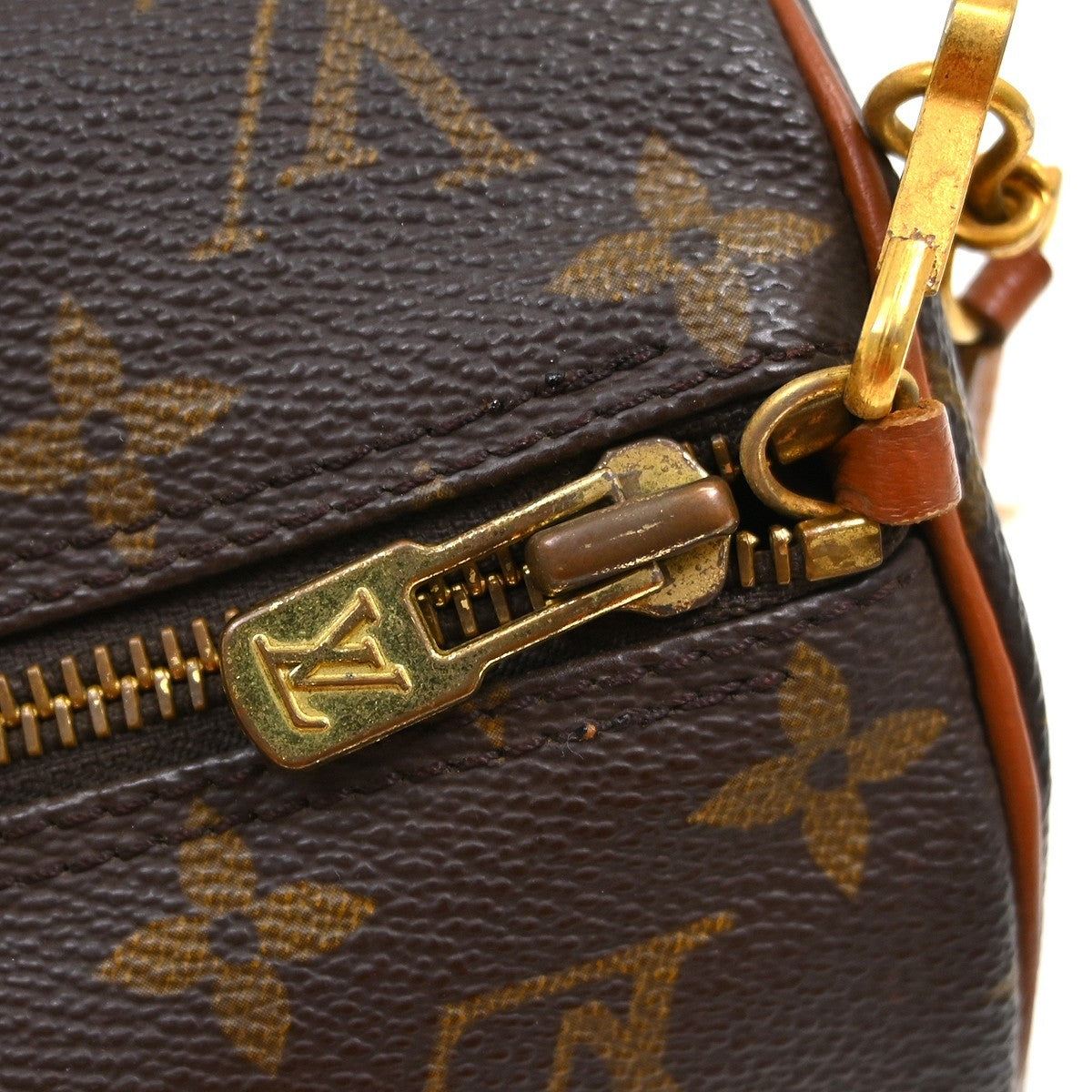 Louis Vuitton Papillon Handbag Monogram Canvas Brown Canvas Handbag (Pre-Owned)