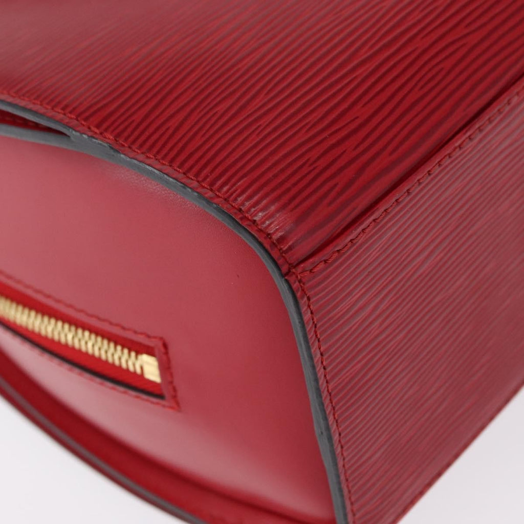 Louis Vuitton Pont Neuf Handbag Epi Leather Red Leather Handbag (Pre-Owned)