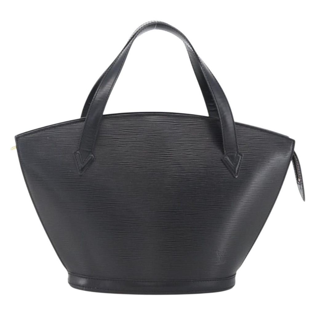 Louis Vuitton Saint Jacques Nm Handbag Epi Leather Black Leather Handbag (Pre-Owned)