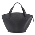 Louis Vuitton Saint Jacques Nm Handbag Epi Leather Black Leather Handbag (Pre-Owned)
