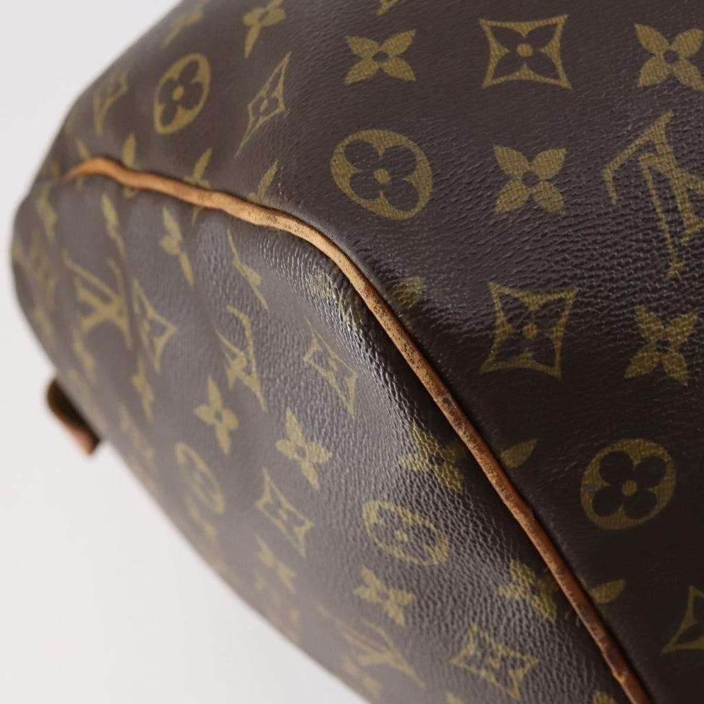 Louis Vuitton Keepall Bag Monogram Canvas Brown Canvas Travel Bag Bag (Pre-Owned)